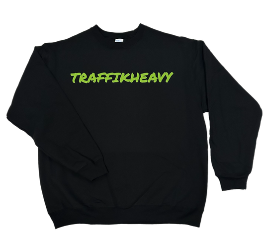 Green Logo Edition Crewneck Sweater